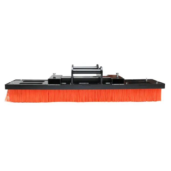 Strip Forklift Brush Cleaning Equipment Parts Customized Excavators Broom