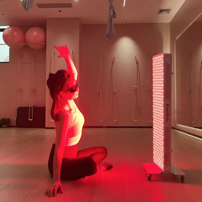 KingBrite 5 Wavelengths Beauty Led Light Red Light Therapy Panel Near Infrared Light Therapy Device for Full Body Pain Relief