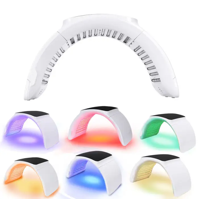 Tri-fold Desktop Face Treatment Device Light for Calcium Supplement Red Light Therapy