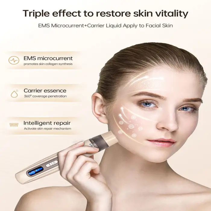 Home Use Beauty Equipment Derma Pen Microneedling Electric Pen Wireless Hydra Pen Microneedling Skin Care Device