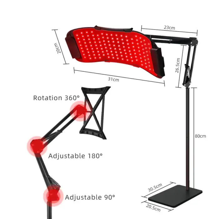 5 Spectrum Full Body Infrared Light Therapy Wrap Face PDT Device LED Red Light Therapy Belt