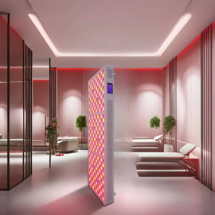 AZURE 1500W Full Body PDT Machine 7 Wavelength LED Red Light Therapy Panel Touch Screen Infared Device for Muscle Standing