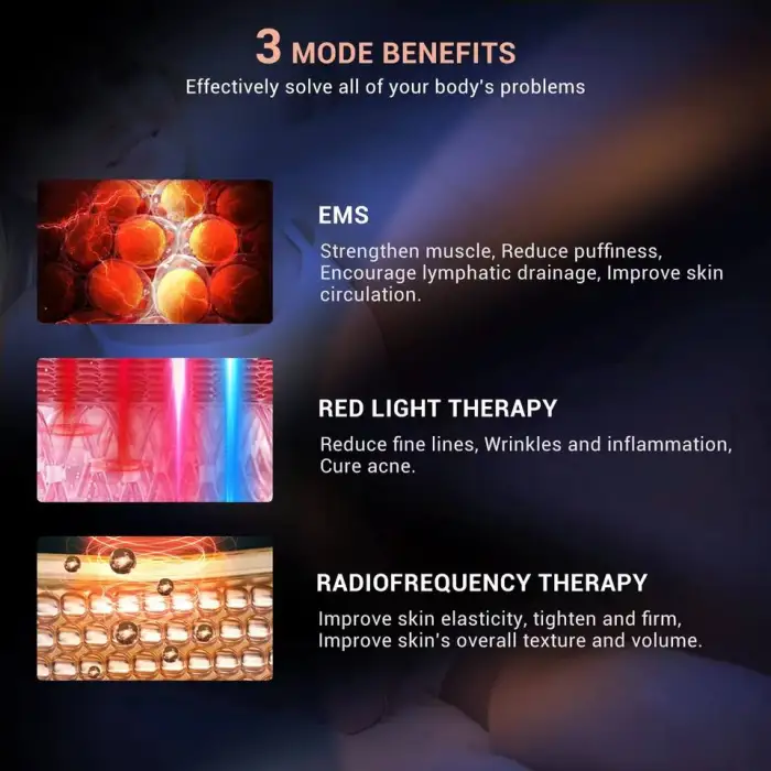 Body Massage Device 3 in 1 Body Machine Body Multifunctional Beauty Salon Machine