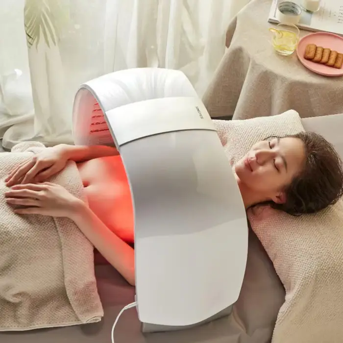 Beauty Products Wireless 7-color Home Skin Care Device Portable Red Light Led Blush Mask for Facial Therapy