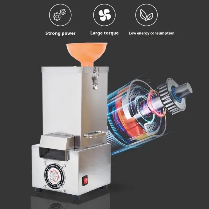 Customized Stainless Steel 200W Motor Commercial Automatic Garlic Peeling Machine Fruit & Vegetable Peeler & Beater