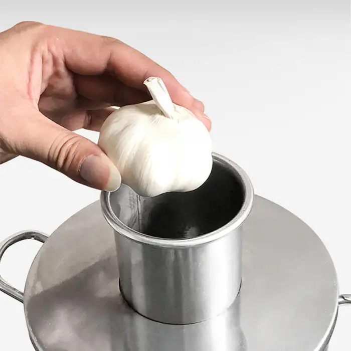 Fully Automatic Electric Commercial Stainless Steel Small Dry Garlic Skin Removing Peeler Peeling Machine