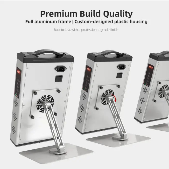 Redfy Upgraded Higher Irradiance Led Therapy Device 660nm 850nm 300W Desktop Dual Chip Red Light Therapy Panel Device