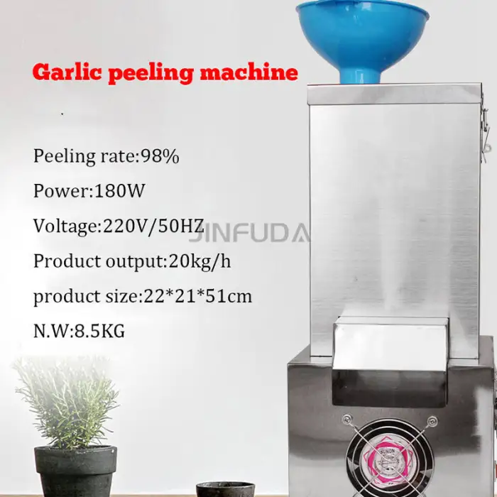 Industrial Air Stripping Garlic Peeling Machinery Breaker Separator Machine