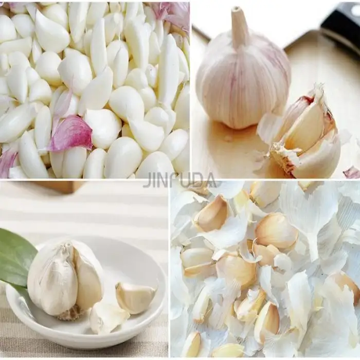 Industrial Air Stripping Garlic Peeling Machinery Breaker Separator Machine