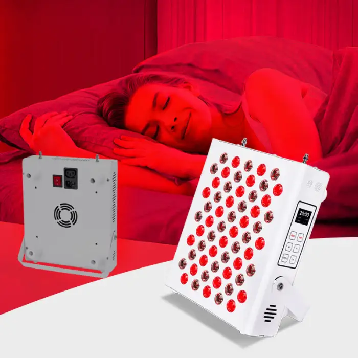 LED Pulse Red Light Therapy Lamp 630nm-850nm Body Neck Face Targeted