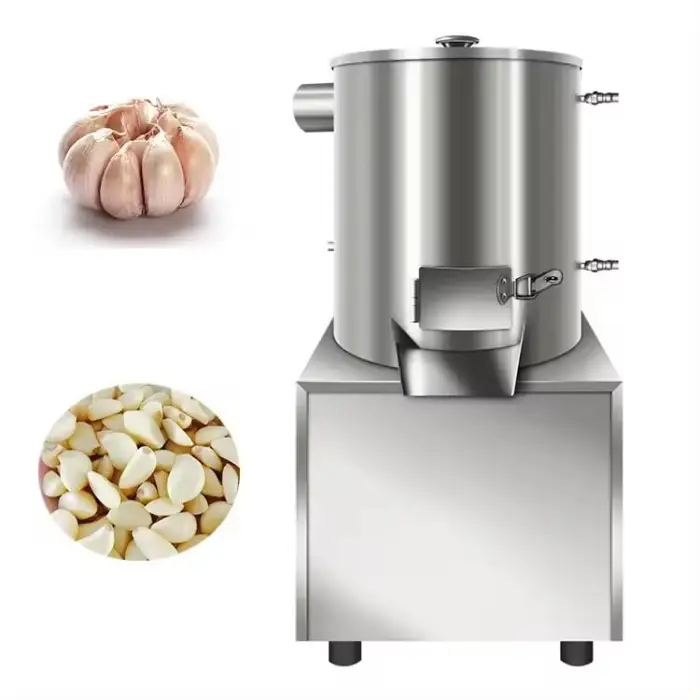 High Efficiency air Pressure Garlic Peeler Quick Dry Garlic Skin Peeler Automatic Garlic Peeling Machine