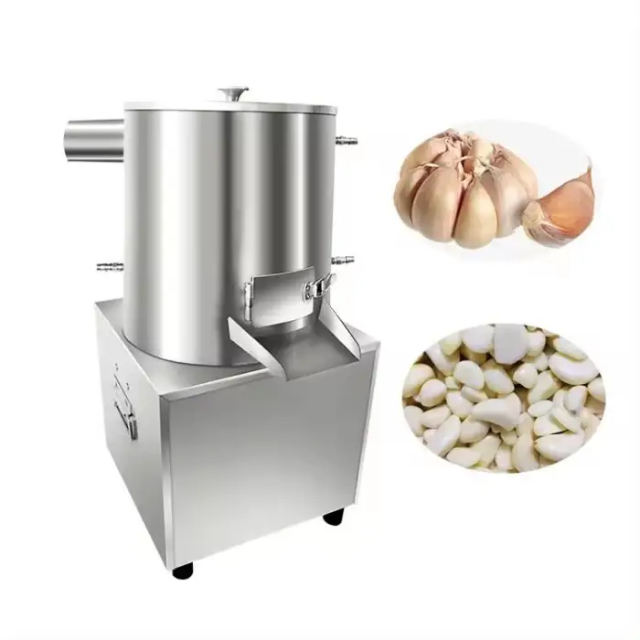High Efficiency air Pressure Garlic Peeler Quick Dry Garlic Skin Peeler Automatic Garlic Peeling Machine