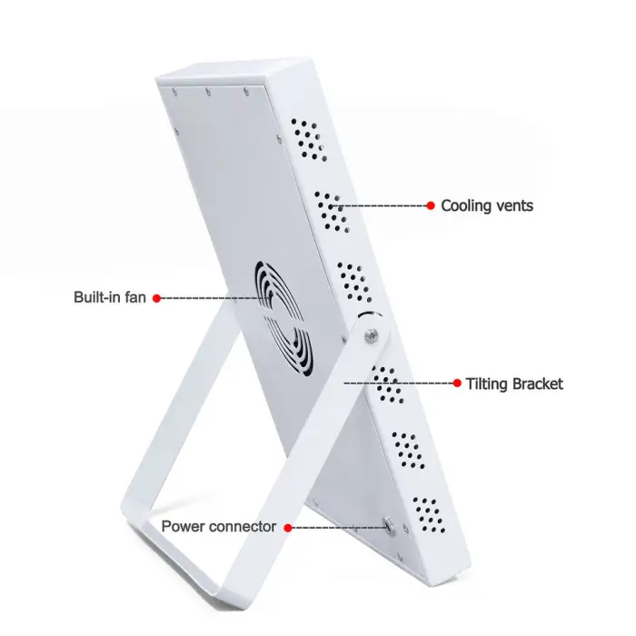 660nm 850nm Red Light Therapy Infrared Light Therapy Lamp With Stand Portable for Lose Weight
