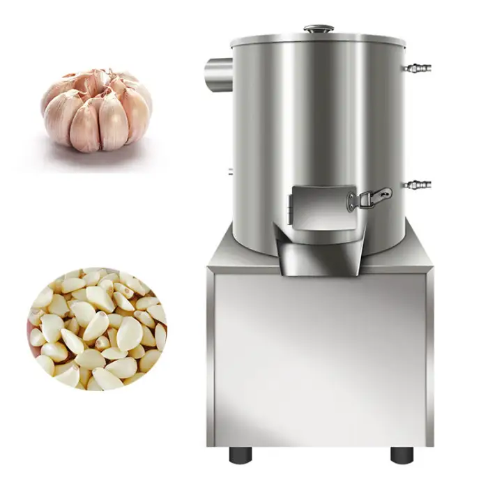 Supply Industrial Air Stripping Garlic Peeling Machinery Automatic Breaker Separator Garlic Peeling Machine