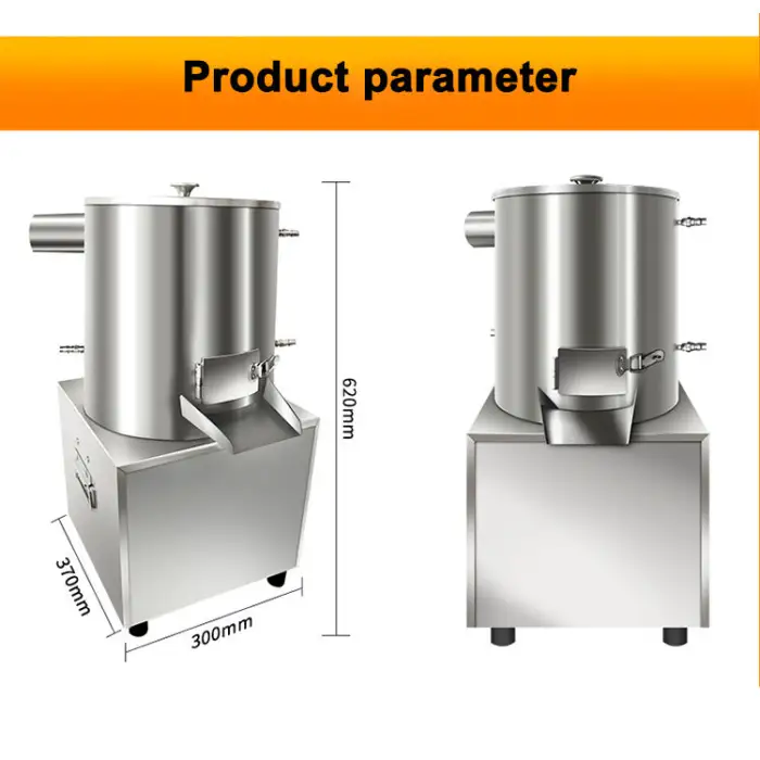 Supply Industrial Air Stripping Garlic Peeling Machinery Automatic Breaker Separator Garlic Peeling Machine