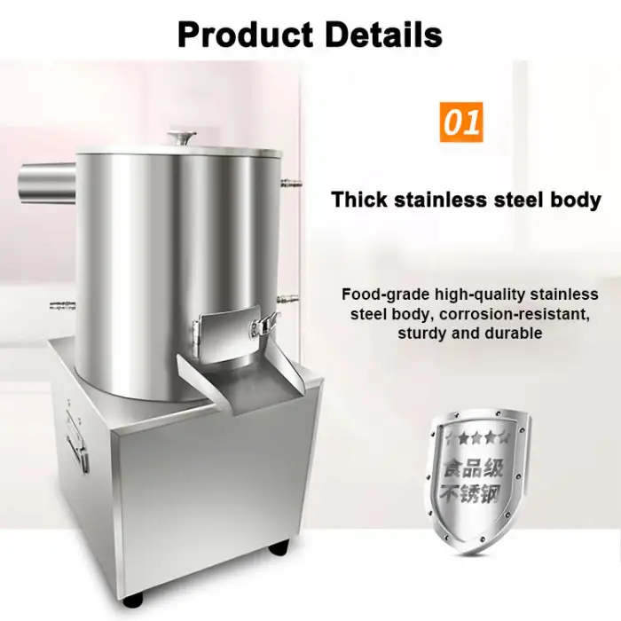 Supply Industrial Air Stripping Garlic Peeling Machinery Automatic Breaker Separator Garlic Peeling Machine