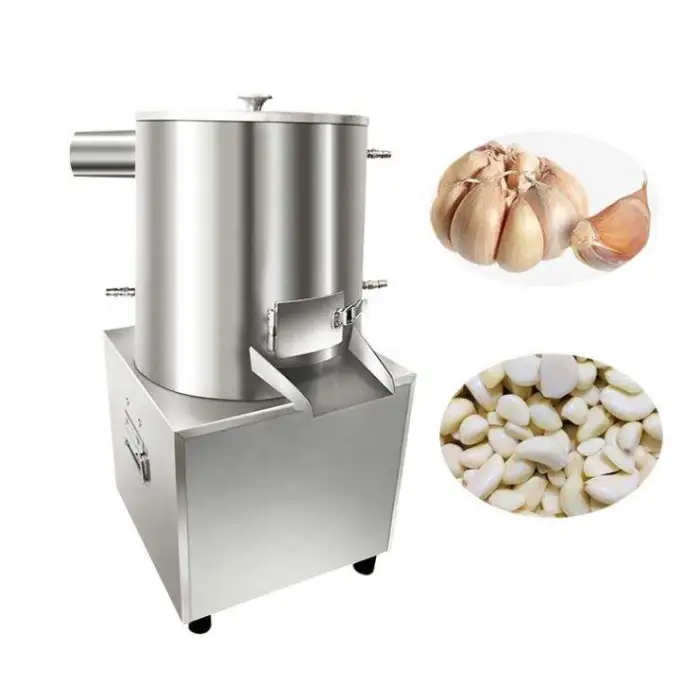 Garlic Separating Peeling Machine Industrial Garlic Processing Plant Solution Crusher Separating Peeling Garlic Machine