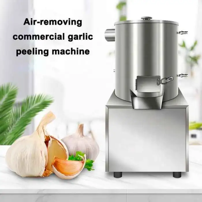 Garlic Separating Peeling Machine Industrial Garlic Processing Plant Solution Crusher Separating Peeling Garlic Machine