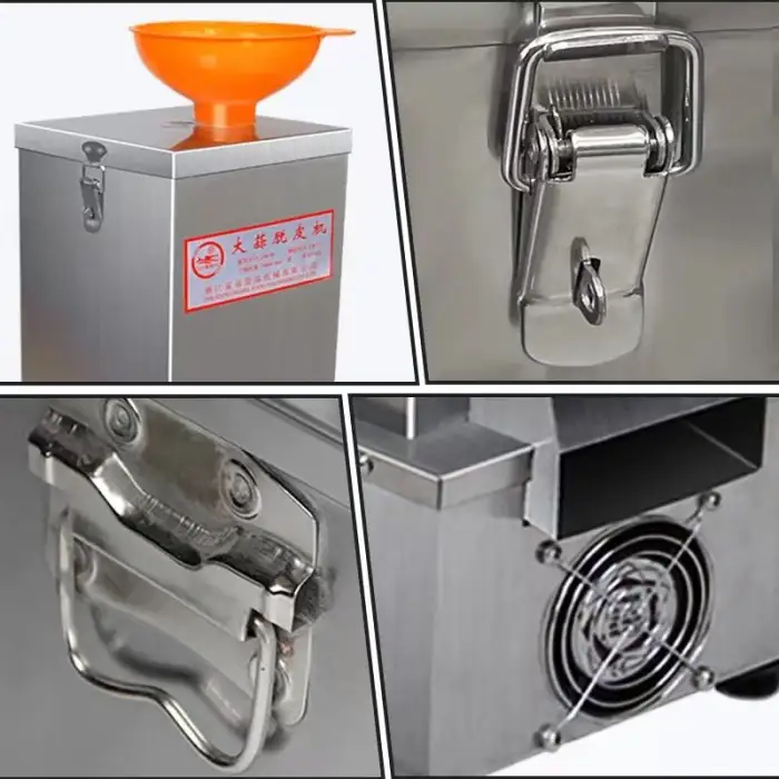 Stainless Steel Lower Garlic Peeling Machine Commercial Machine for Garlic Industrial Multi-functional Thresher