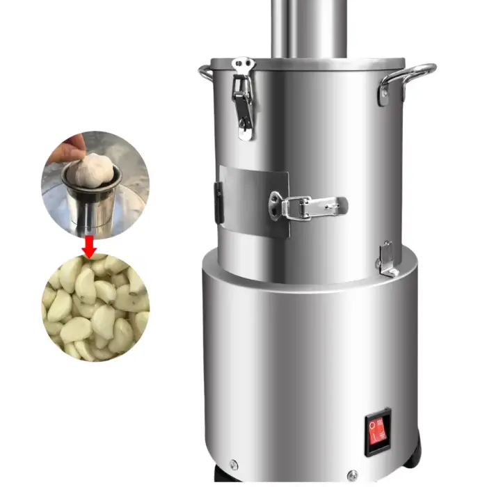 Electric Commercial Household Stainless Steel Garlic Peeling Machine Garlic Automatic Whole Garlic Peeling Machine