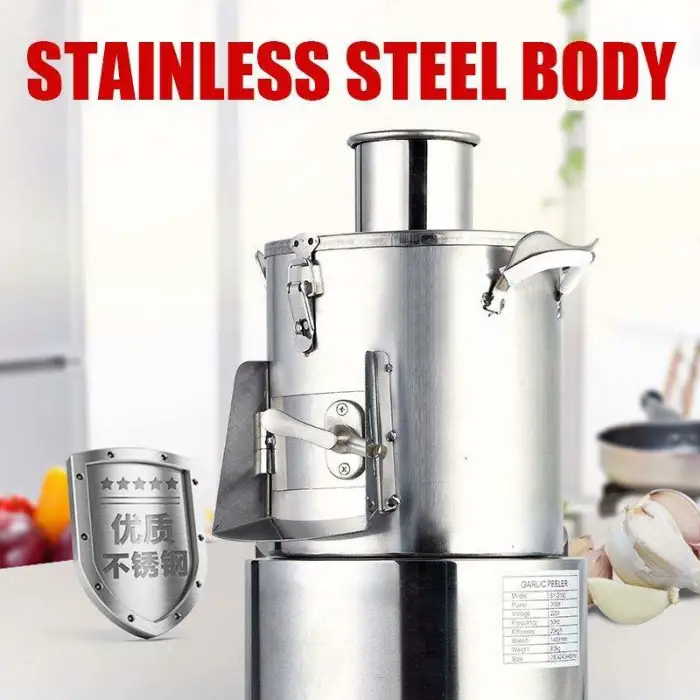 Electric Commercial Household Stainless Steel Garlic Peeling Machine Garlic Automatic Whole Garlic Peeling Machine