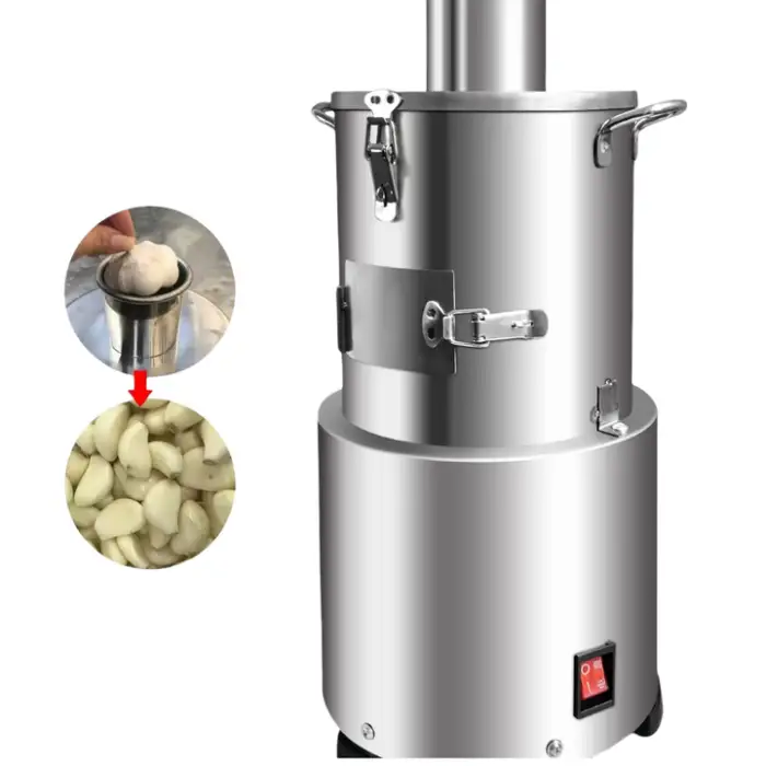 Electric Commercial Household Stainless Steel Garlic Peeling Machine Garlic Automatic Whole Garlic Peeling Machine