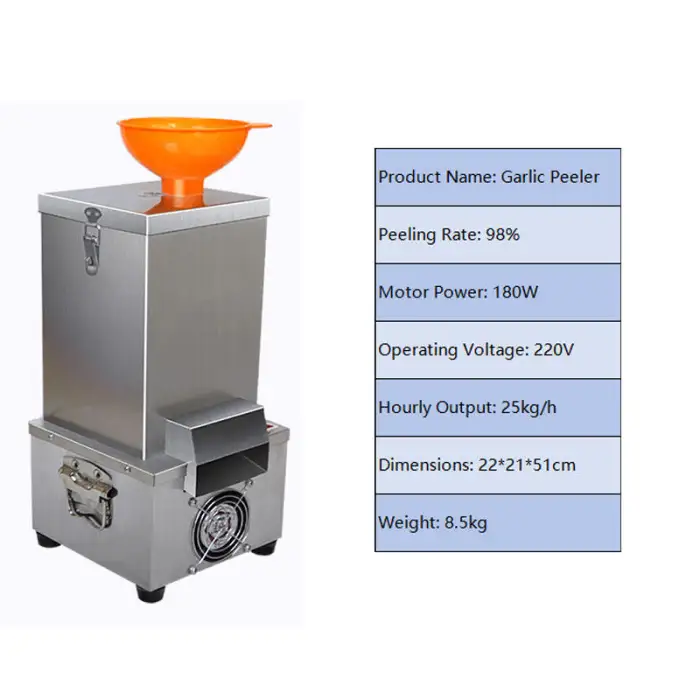 Small Commercial Electric Garlic Peeling Machine for Garlic Peeling Automatic Garlic Peeling Machine