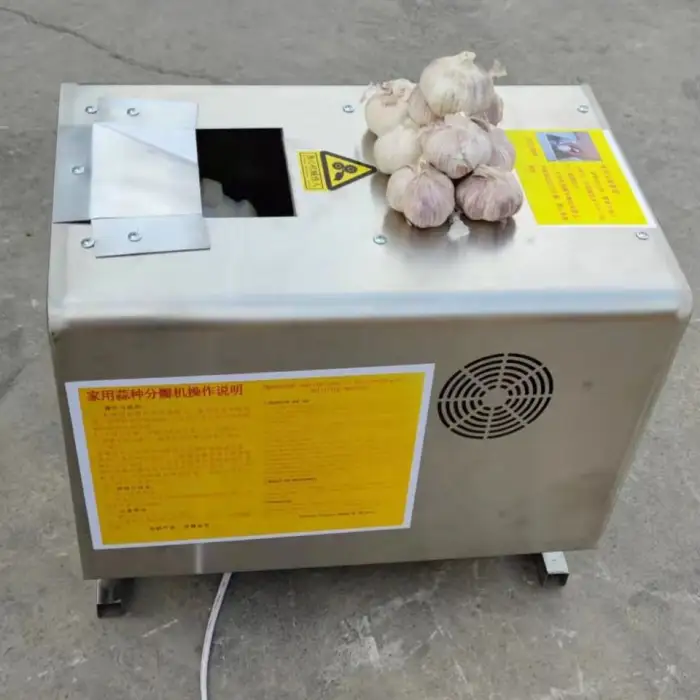 Small Garlic Peeling Peeler Machine Separator Garlic Bulb Breaking Separating Machine