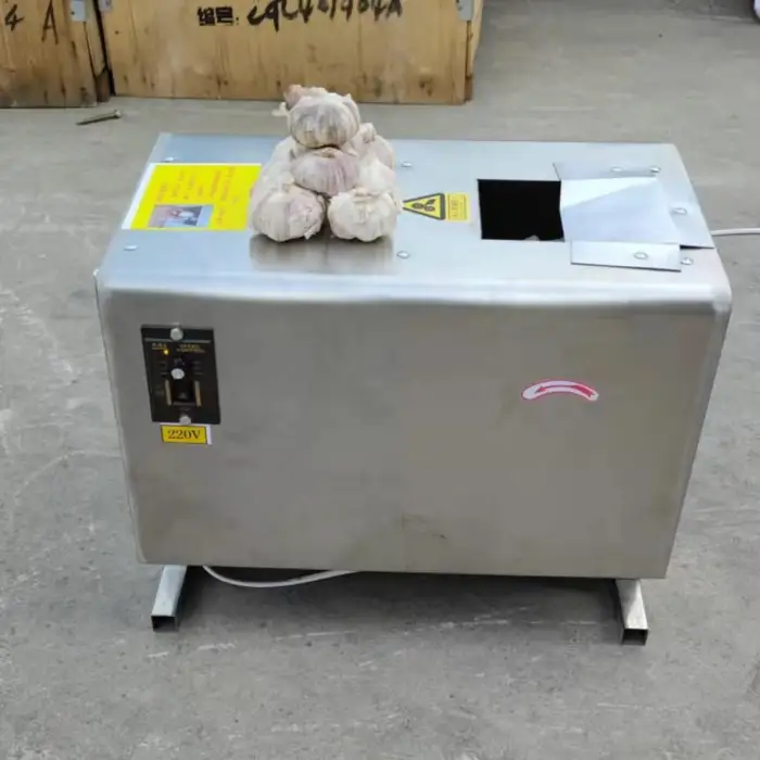 Small Garlic Peeling Peeler Machine Separator Garlic Bulb Breaking Separating Machine