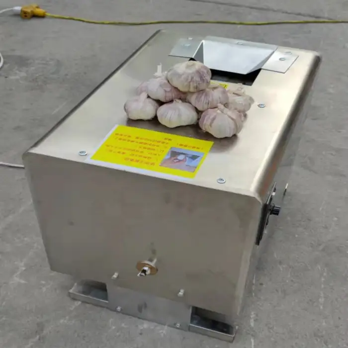 Small Garlic Peeling Peeler Machine Separator Garlic Bulb Breaking Separating Machine