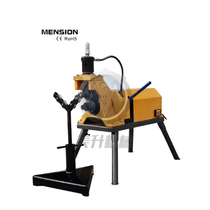 Manual Hand Hold Metal Steel Pipe 12'' Tube Roll Grooving Machine 2'' Pipe Grooving Machine Hole Drilling Tube Cutting