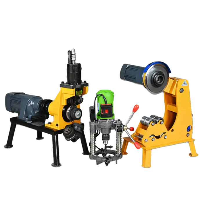 Manual Hand Hold Metal Steel Pipe 12'' Tube Roll Grooving Machine 2'' Pipe Grooving Machine Hole Drilling Tube Cutting