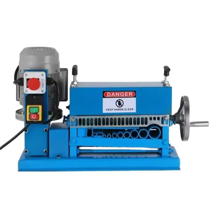 Wire Stripping 38MM Electric Wire Stripping Machine for Scrap Copper Recycling