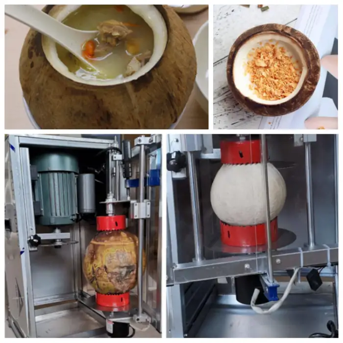 Coconut Top Opener Young Coconut Straw Hole Opening Machine