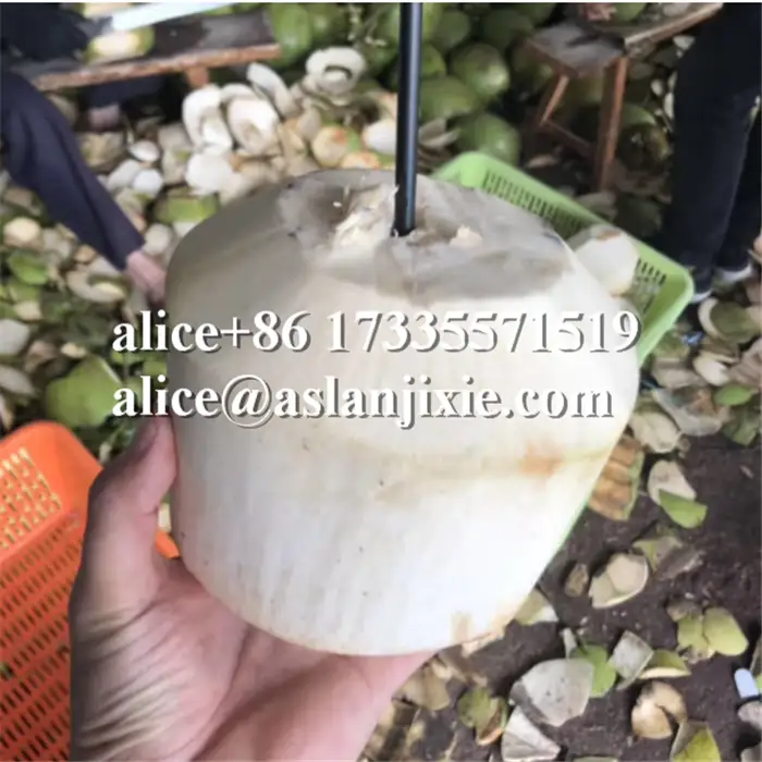 Commercial Young Coconut Opener Machine/fresh Coconut Drill Opener/ Green Coconut Drinking Press Hole Drilling Equipment