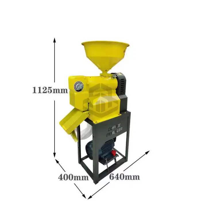 Type Commercial Small Fresh Coffee Bean Thresher/manual Coffee Dehuller/cocoa Peeling Machine