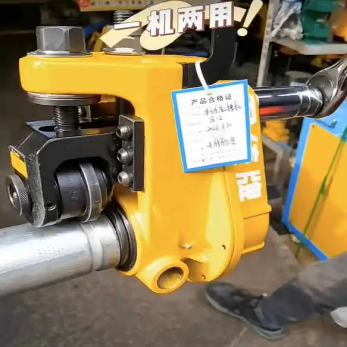 Easy-to-Operate ACP Handheld Grooving Cut Pipe Chamfering Machine with PLC Core Components