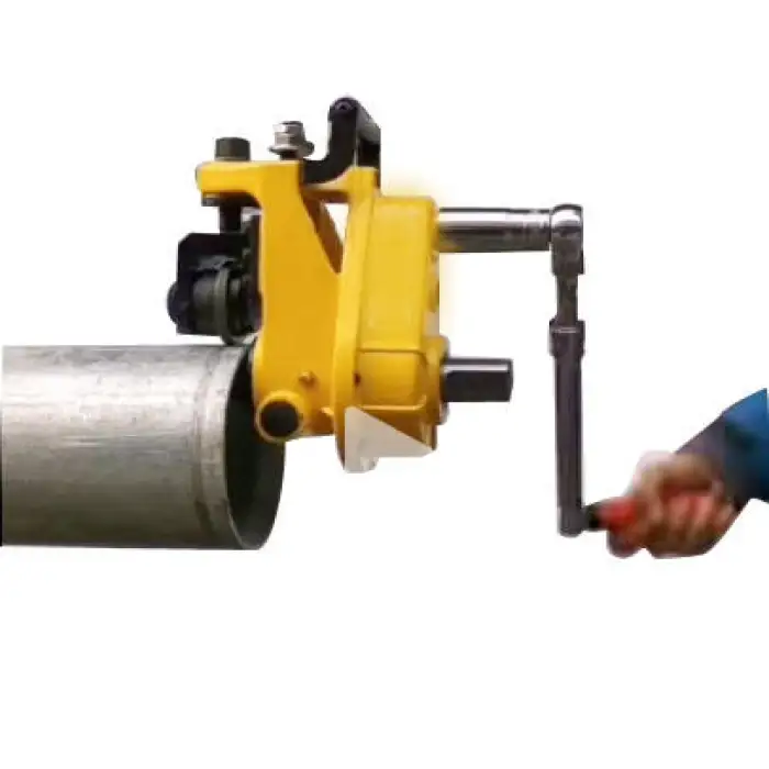 Easy-to-Operate ACP Handheld Grooving Cut Pipe Chamfering Machine with PLC Core Components