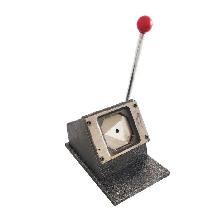 Tebak 50mm*50mm square Hand Press Photo Fridge Magnet Making Machine Magnets Maker Machine