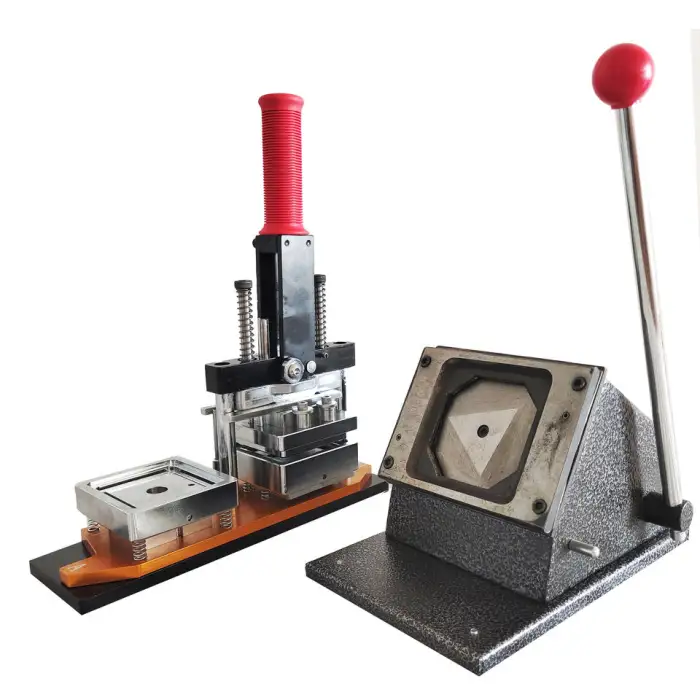 Tebak 50mm*50mm square Hand Press Photo Fridge Magnet Making Machine Magnets Maker Machine