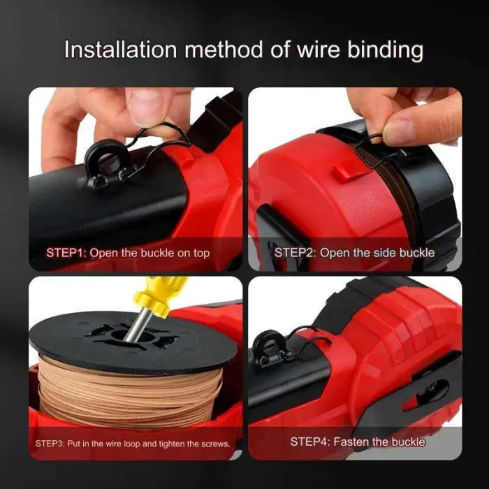 High Efficiency 18V with Integrated Tying Machine for Vineyard Cucumber Tying Machine for Vine Electric Branch Tying Machine