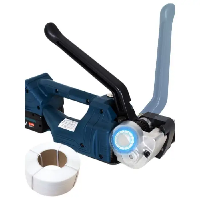 Multi Function Plastic Melting Electric Battery Strapping Tool Handheld Belt Strapping Machine