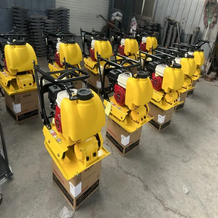 Small Road C60 Plate Compactor with Selectable Engine Core Motor Component for Compaction Machinery & Industrial Equipment