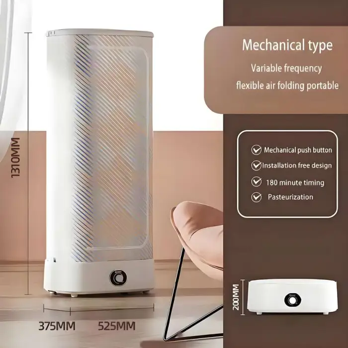 Smart Portable Folded Electric Clothes Dryer Cabinet Easy Operation Prices for Apparel Machines and Parts