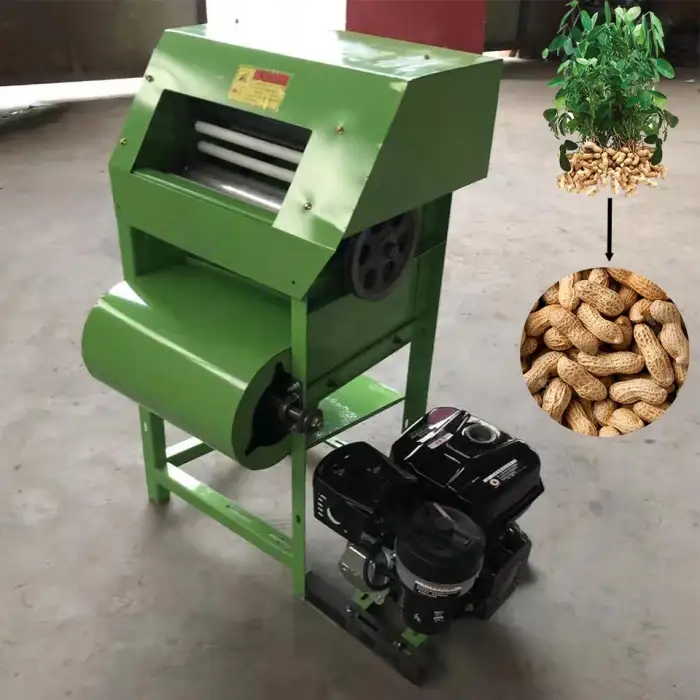 Good Quality Automatic Groundnut Harvesting Machine Peanut Combine Harvester Small Peanut Picker Machine