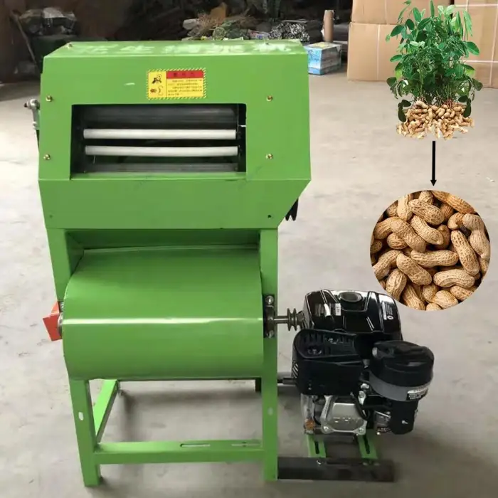Good Quality Automatic Groundnut Harvesting Machine Peanut Combine Harvester Small Peanut Picker Machine