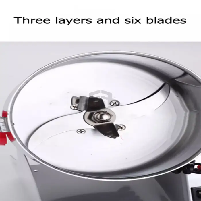 Professional Electric Dry Grinder Flour Mill Spice & Sauce Machine for Pepper Chili & Food Grinding