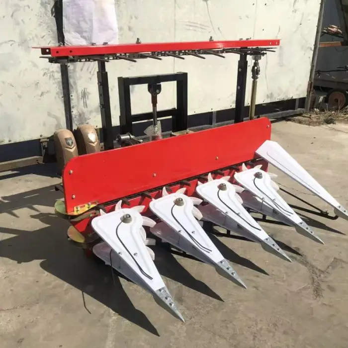 180E/9HP Water Cooled Diesel small mini corn sesame alfalfa Wheat Grass Straw harvester mower Reaper harvesting machine