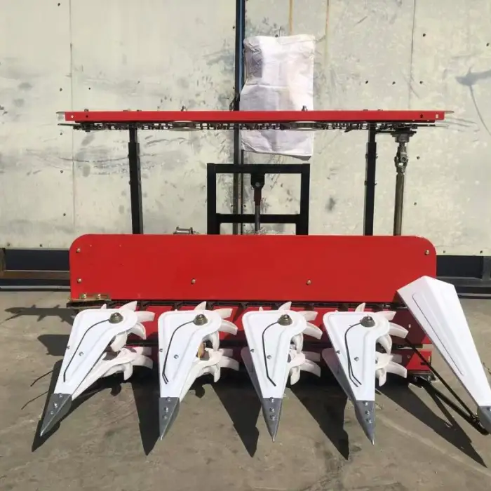 180E/9HP Water Cooled Diesel small mini corn sesame alfalfa Wheat Grass Straw harvester mower Reaper harvesting machine