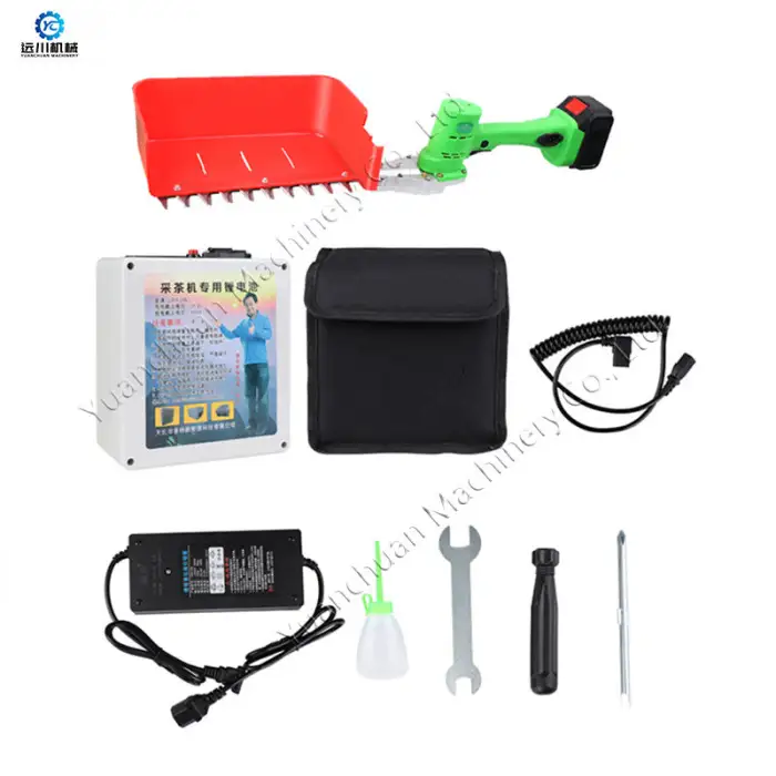 Agriculturalelectric One Man Tea Picking Harvesting Machine Without Battery Tea Harvester